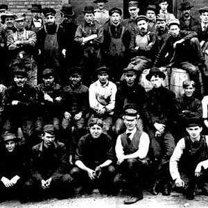 1907 Windsor Canada Ford Staff