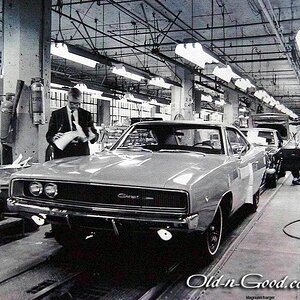 1968 Charger final assembly