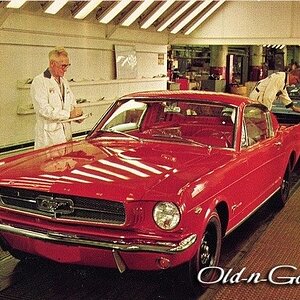 1964 Ford Mustang final assembly