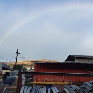Ventura Rainbow, the old Oil Field Electric and Motor headquarters