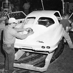 1963 Chevrolet Corvette assembly