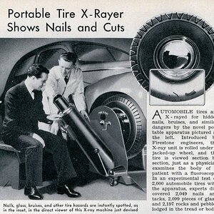 Tire X-ray machine