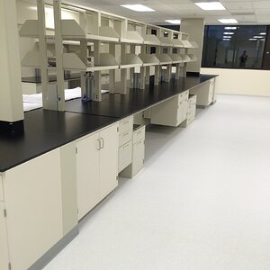 Biohazard virology lab I wired