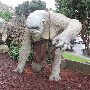 Trolls from the Hobbit at the Weta Workshop