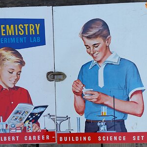 Gilbert Chemistry Set circa 1962