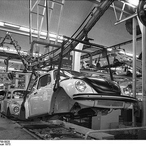 VW Beetle assembly