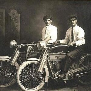 Wm. Harley & Arthur Davidson 1914