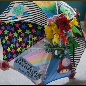 Positivity Patchwork Sunbrella