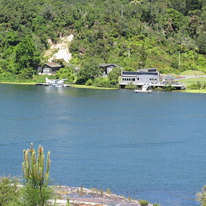 View across the lake from Orakei Korako