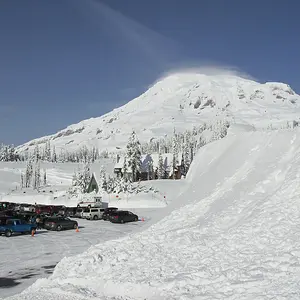 at paradise on mount rainier