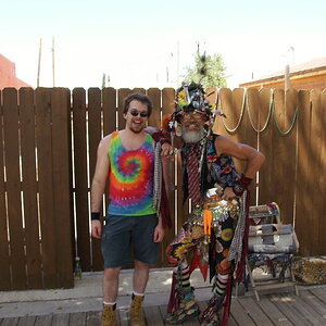 Me and Johnny Bones in Tombstone Arizona :)