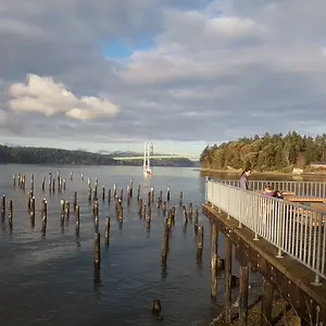 Puget Sound And Tacoma Narrows Bridge