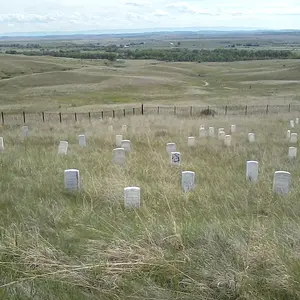 Custers Battefield in Montana