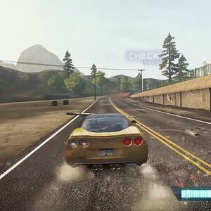 Need For Speed Most Wanted- Sprint/Chevrolet Corvette - YouTube