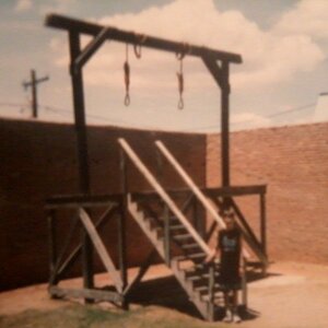 original 1870's Tombstone Arizona gallows