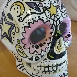 Ceramics: Sugar Skull