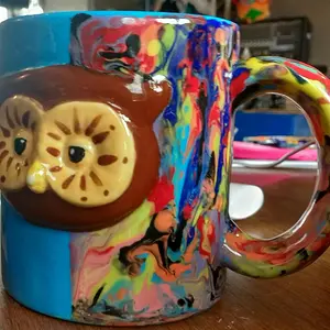 Ceramics: Owl Mug - Stay Weird