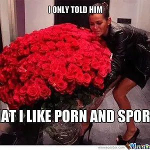 I only told him...