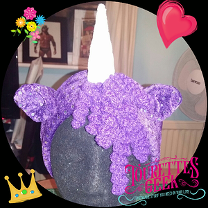 Sparkly unicorn headband