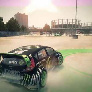 Dirt3 Free Roam Gymkhana- Ford Fiesta Ken Block - YouTube