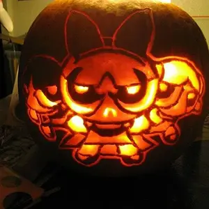 Powerpuff Girls Pumpkin Carving