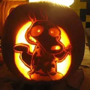 Rocko Pumpkin Carving