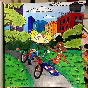 Arnold And Gerald Coloring Page
