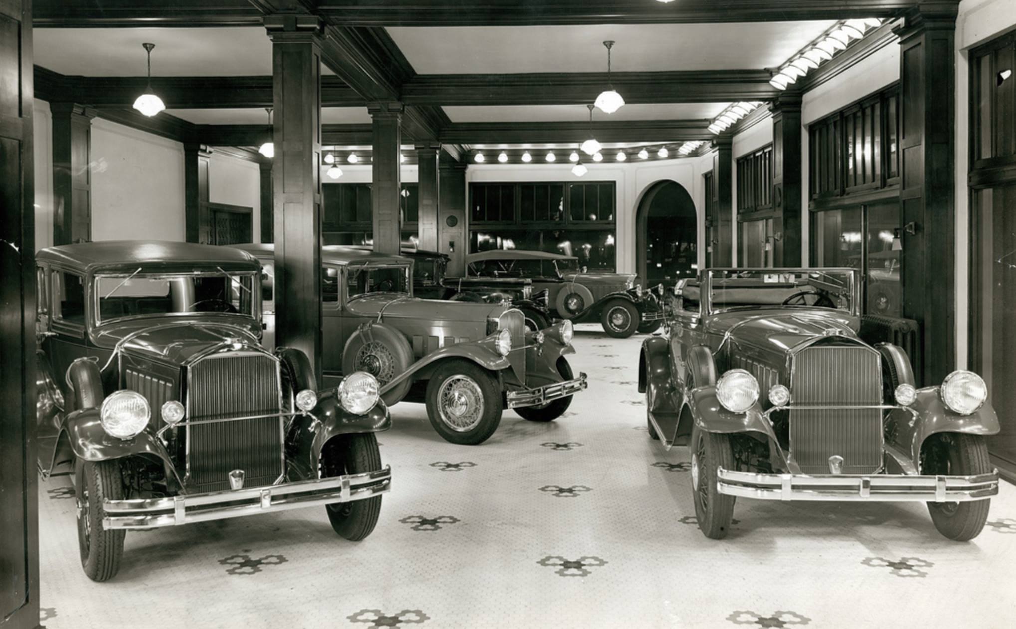 1931 Pierce-Arrow Automobile Showroom