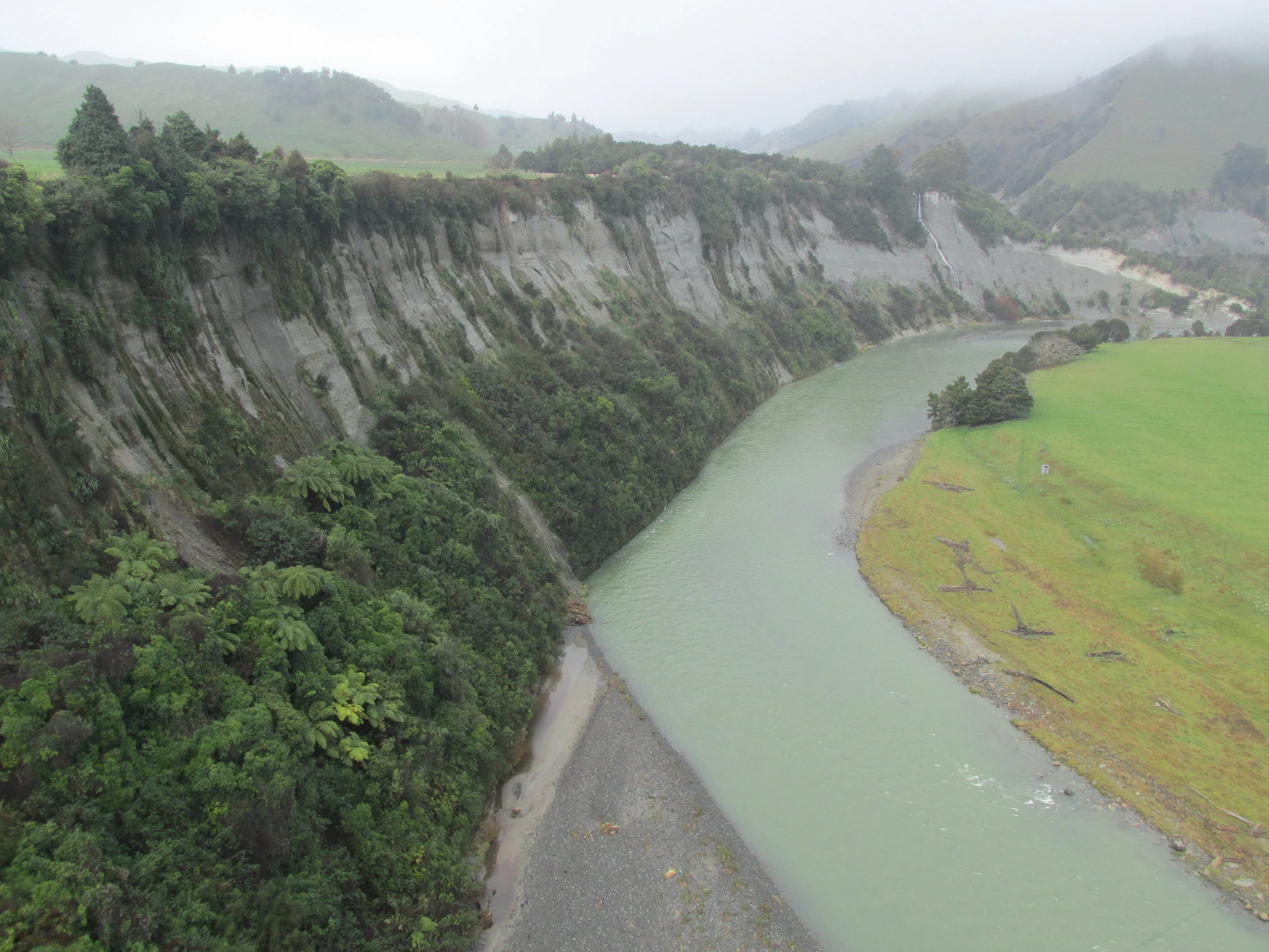 A gorge north of Wellington