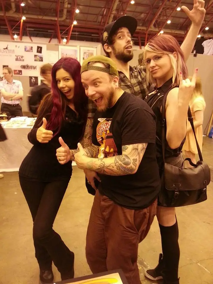 at LFCC 2014 with friends