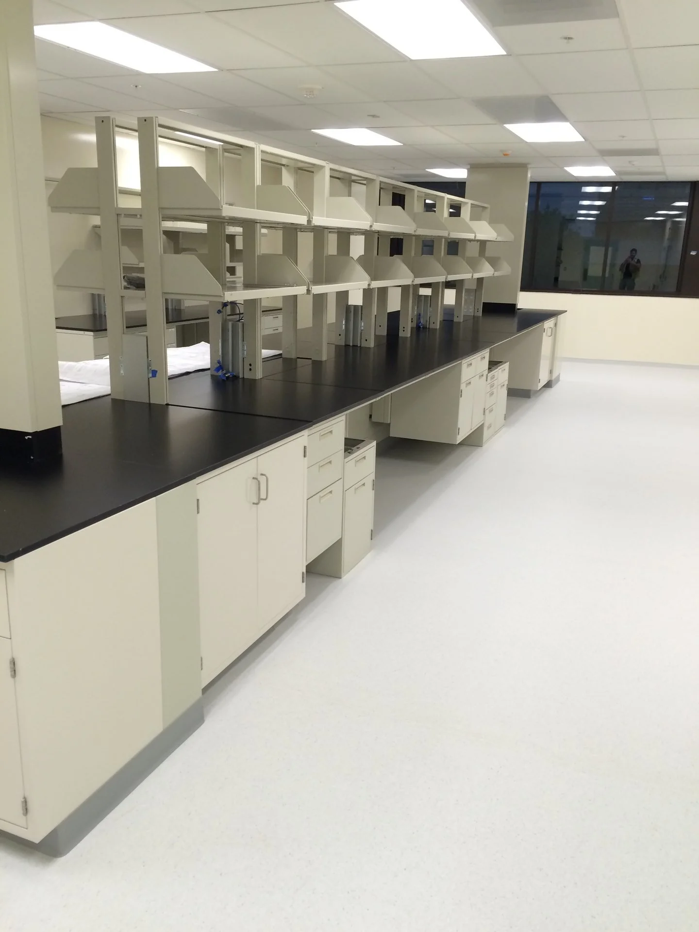 Biohazard virology lab I wired