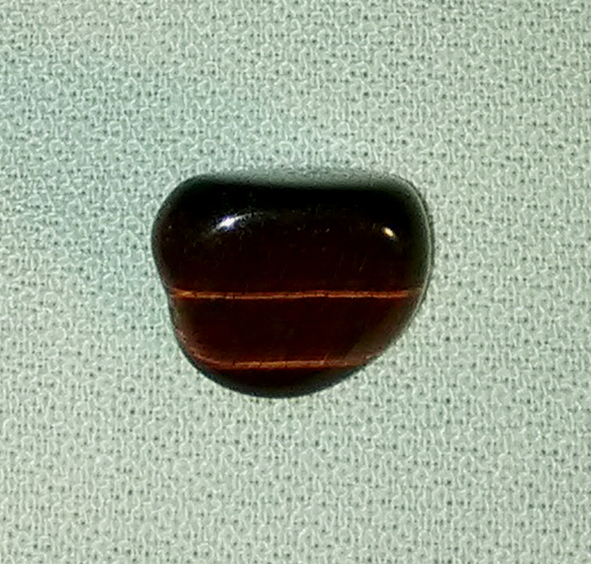 Brown Tigereye From Cascade Caverns In Boerne 01-B