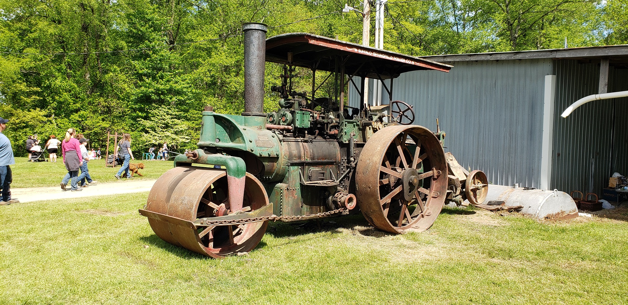 Buffalo-Springfield steam roller