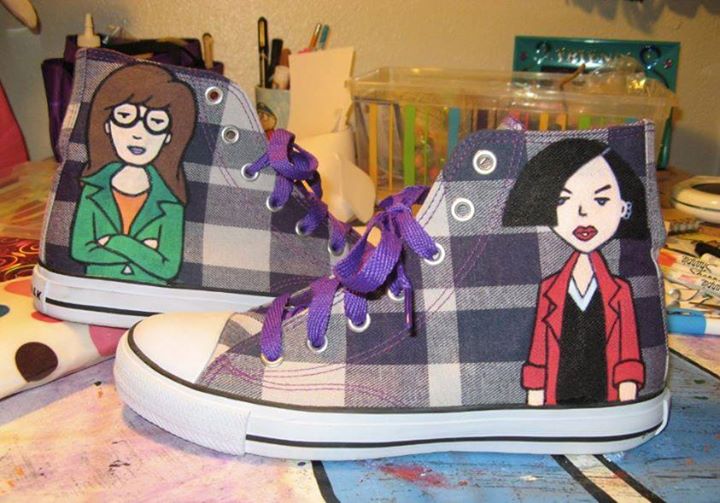 Daria Painted Shoes