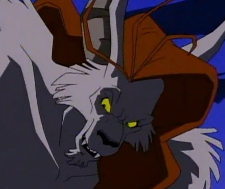 Elaine in wolf form
(screenshot from episode 10: Full Moon Fascination)