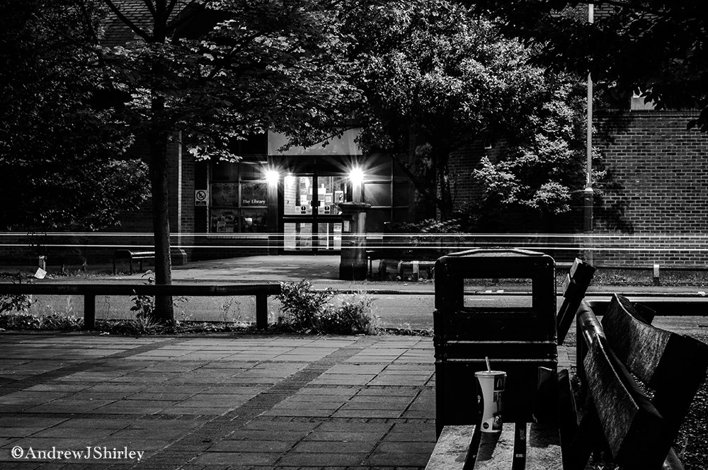 Evening walk in the back streets of High Barnet