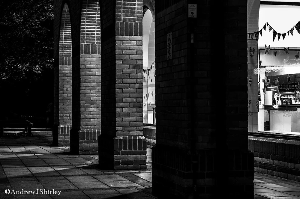 Evening walk in the back streets of High Barnet