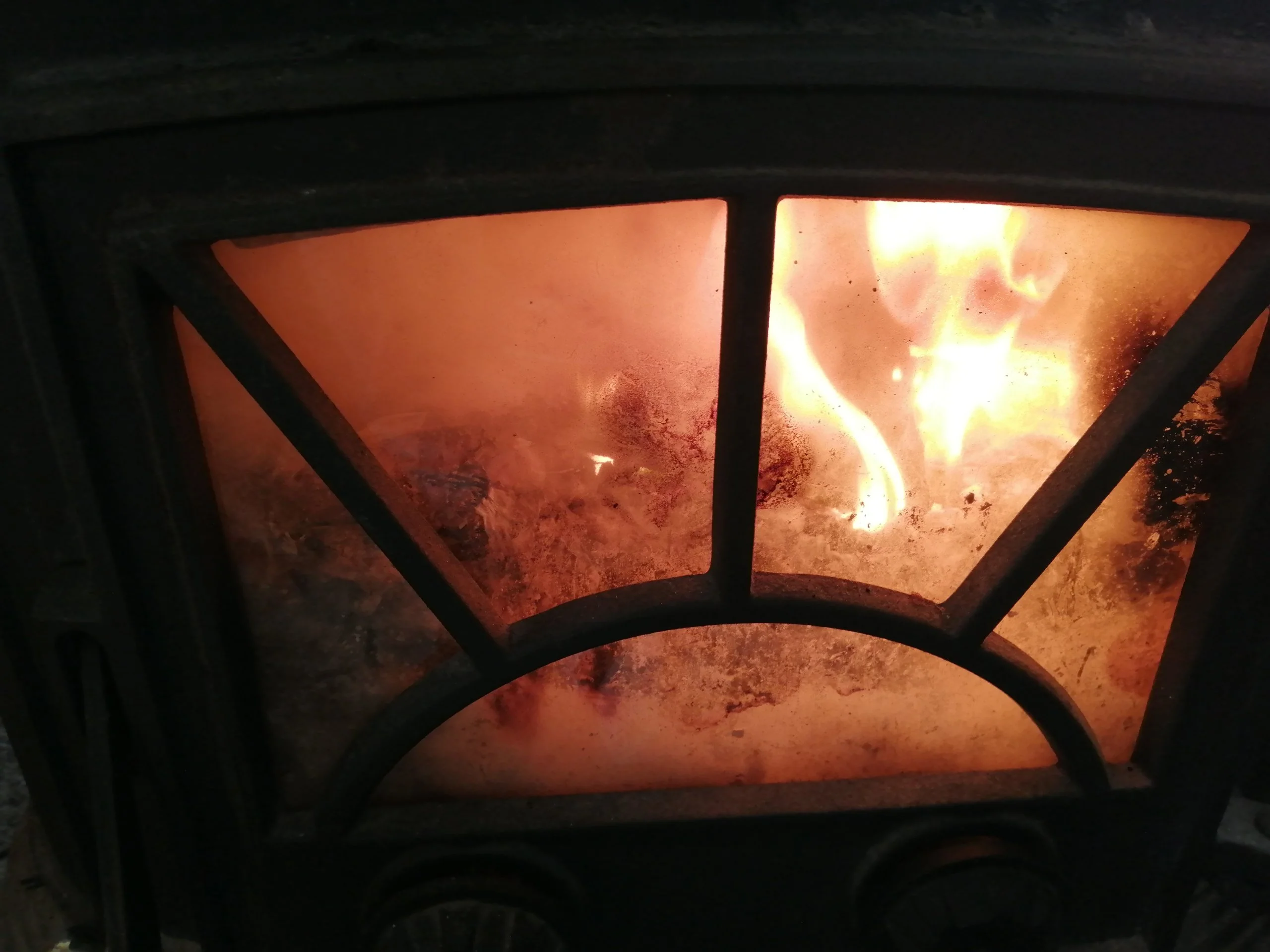 First needed fire of the year.