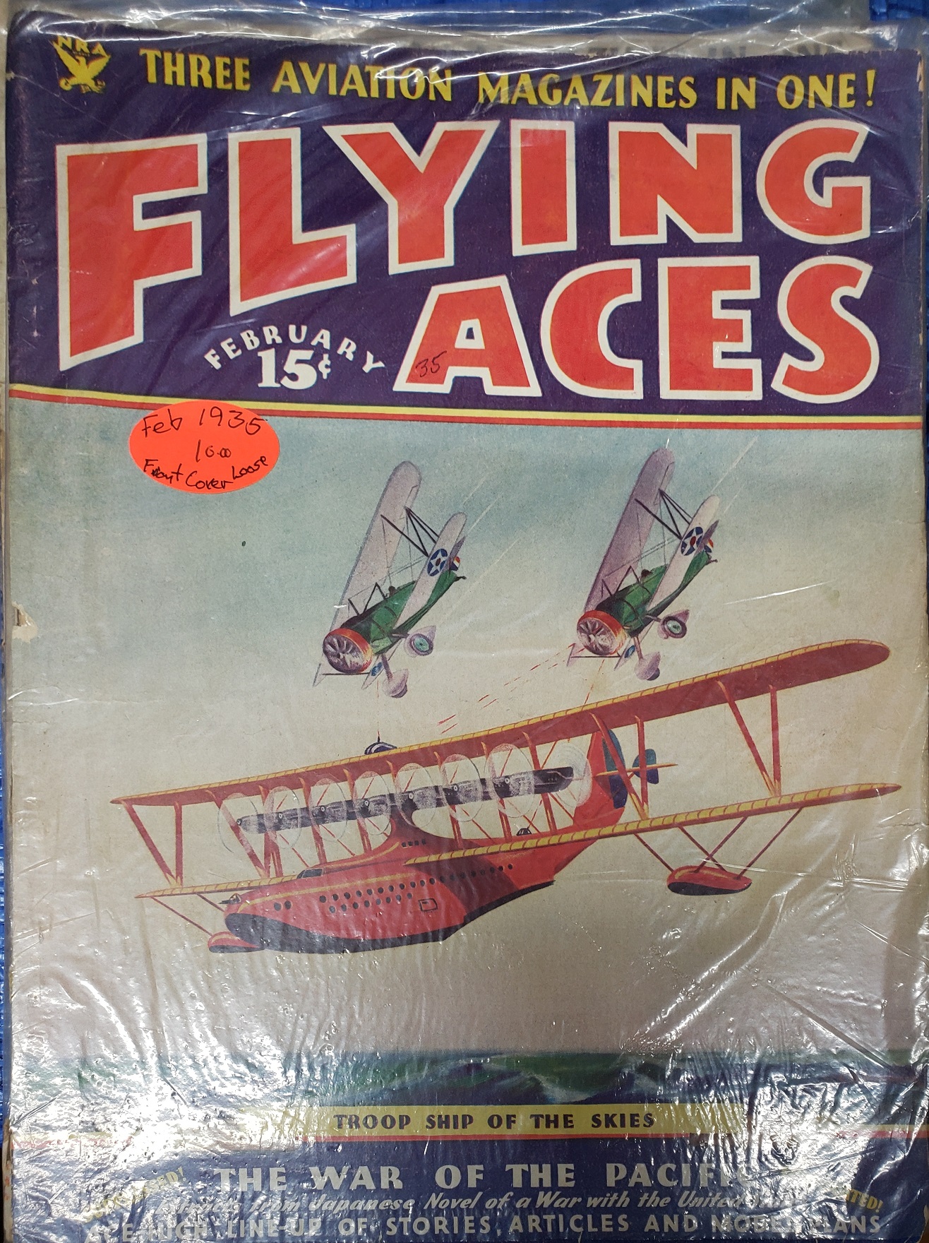 Flying Aces  February 1935