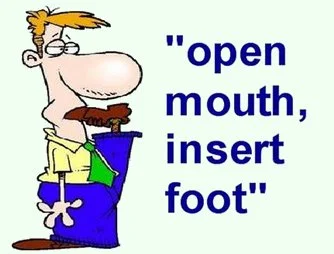Foot in Mouth