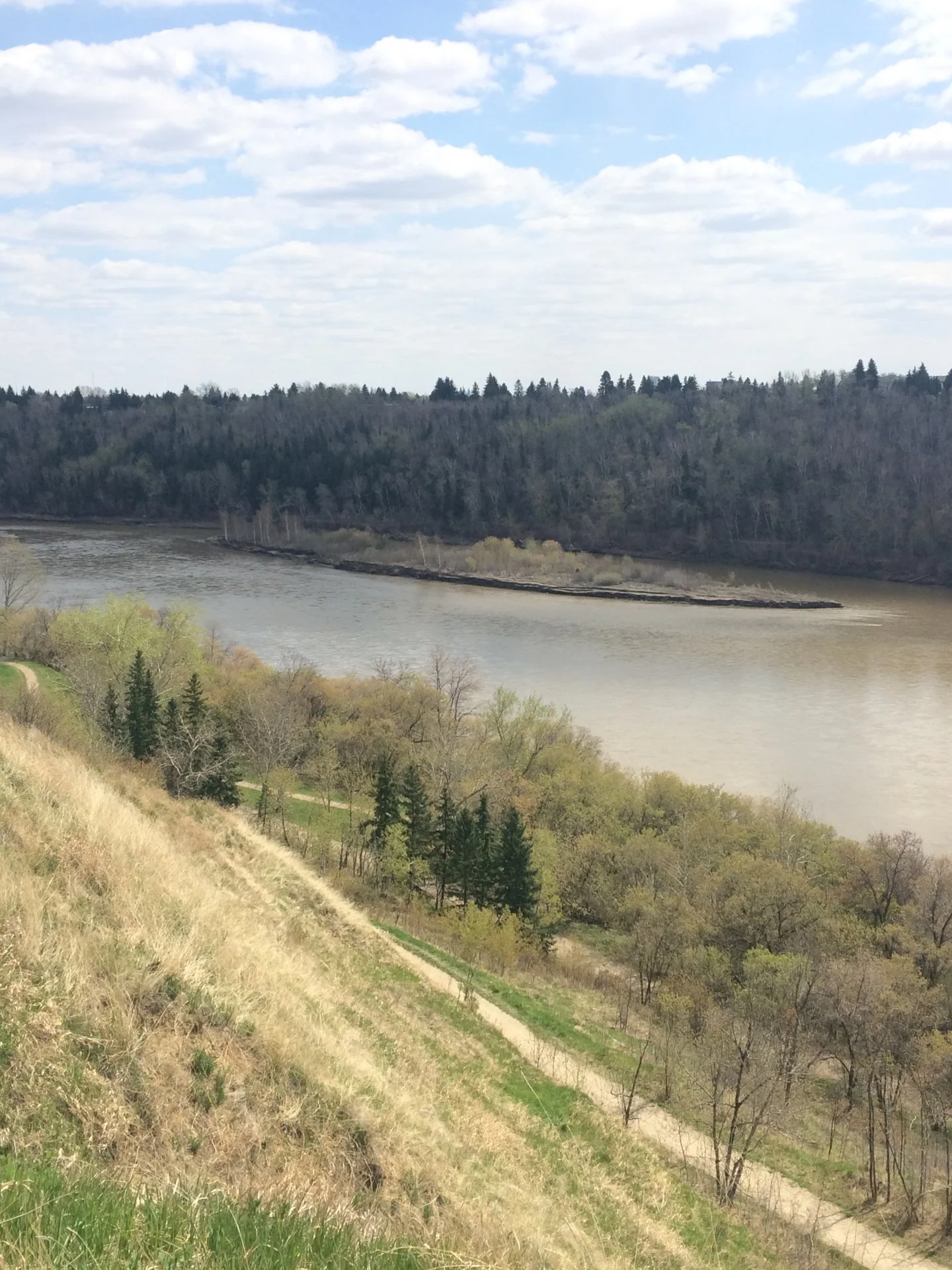 From the top of Dawson