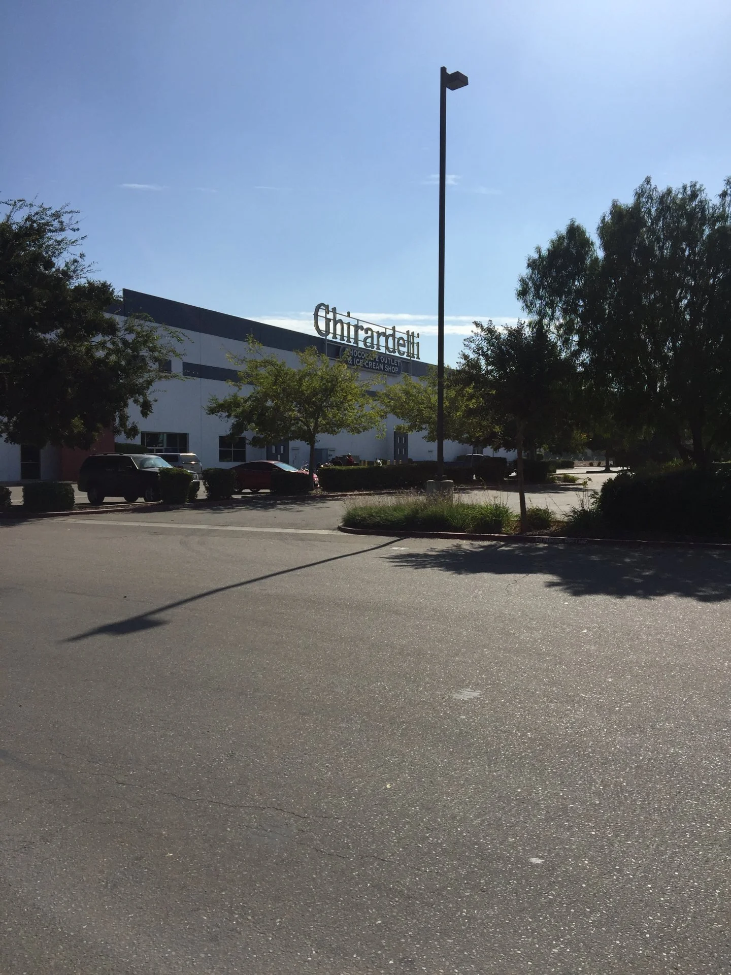 Giant Giardelli Chocolate Factory in Central Valley