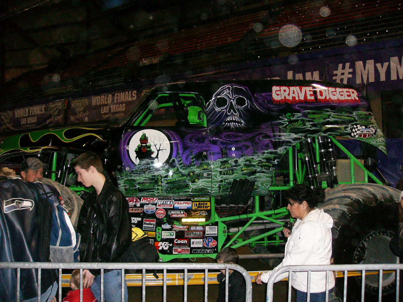 Grave Digger Monster Jam Pit Party 2015 10am