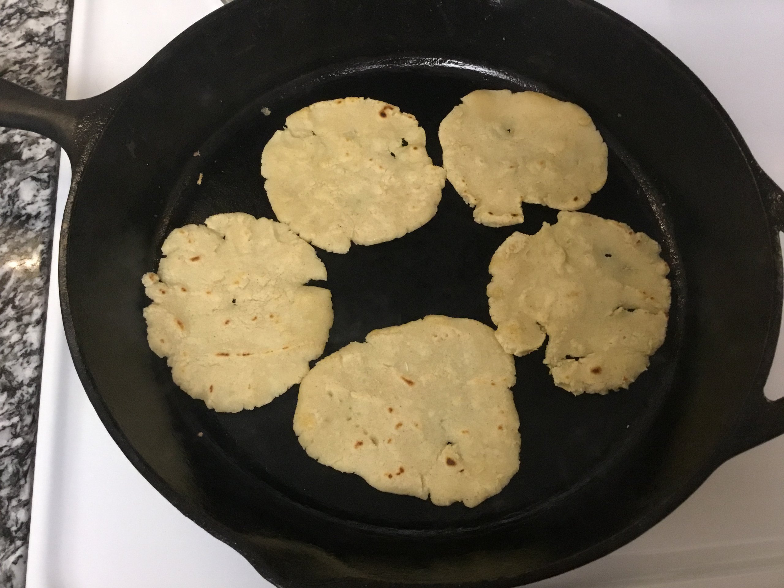 Homemade tortillas