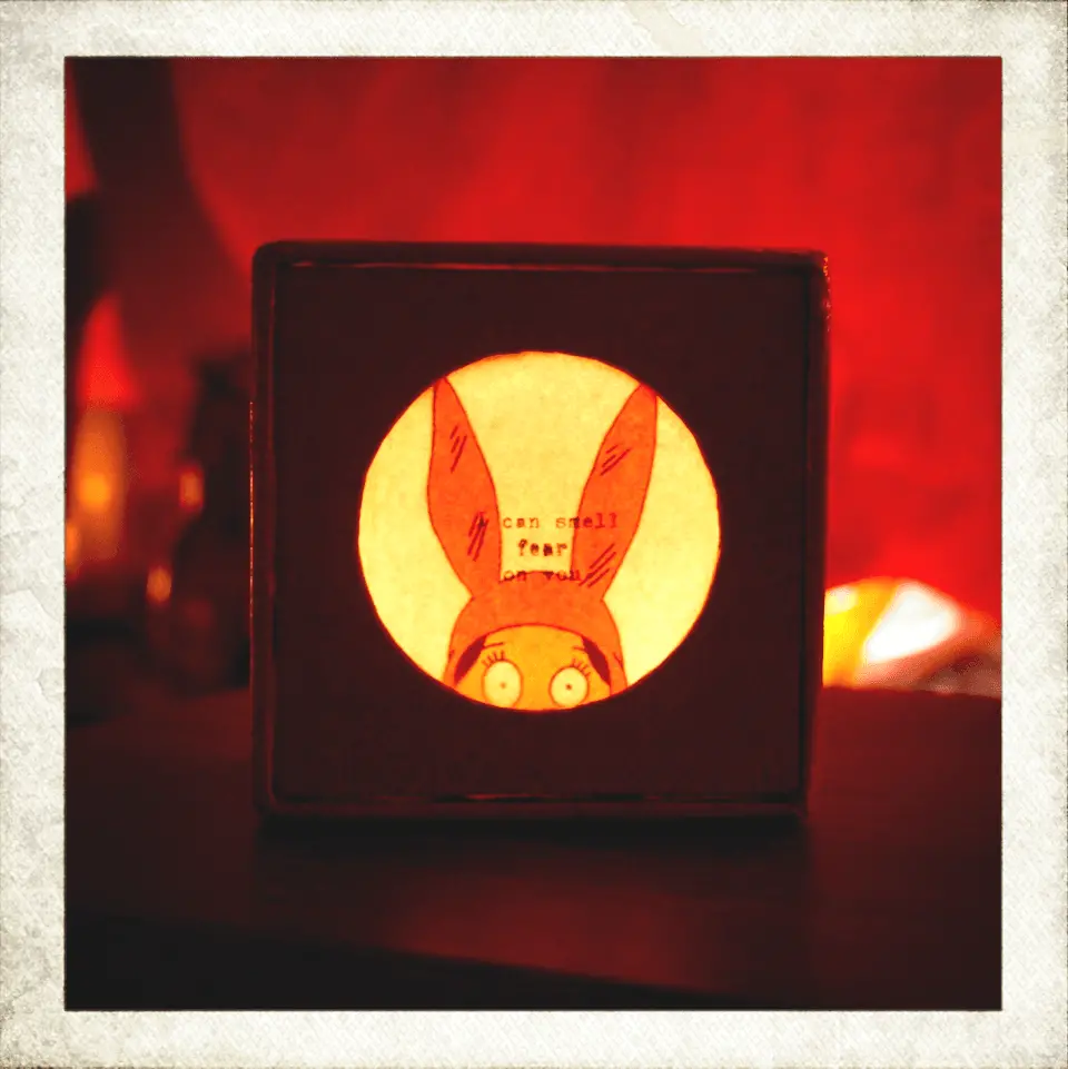 I can smell fear on you