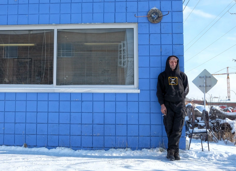 Industrial Park Smoke Break