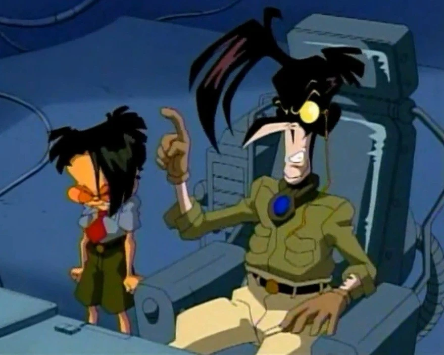 Jose is pissed at Von Richter's descision to destroy Meridiana
(screenshot from episode 13: The Final Confrontation)