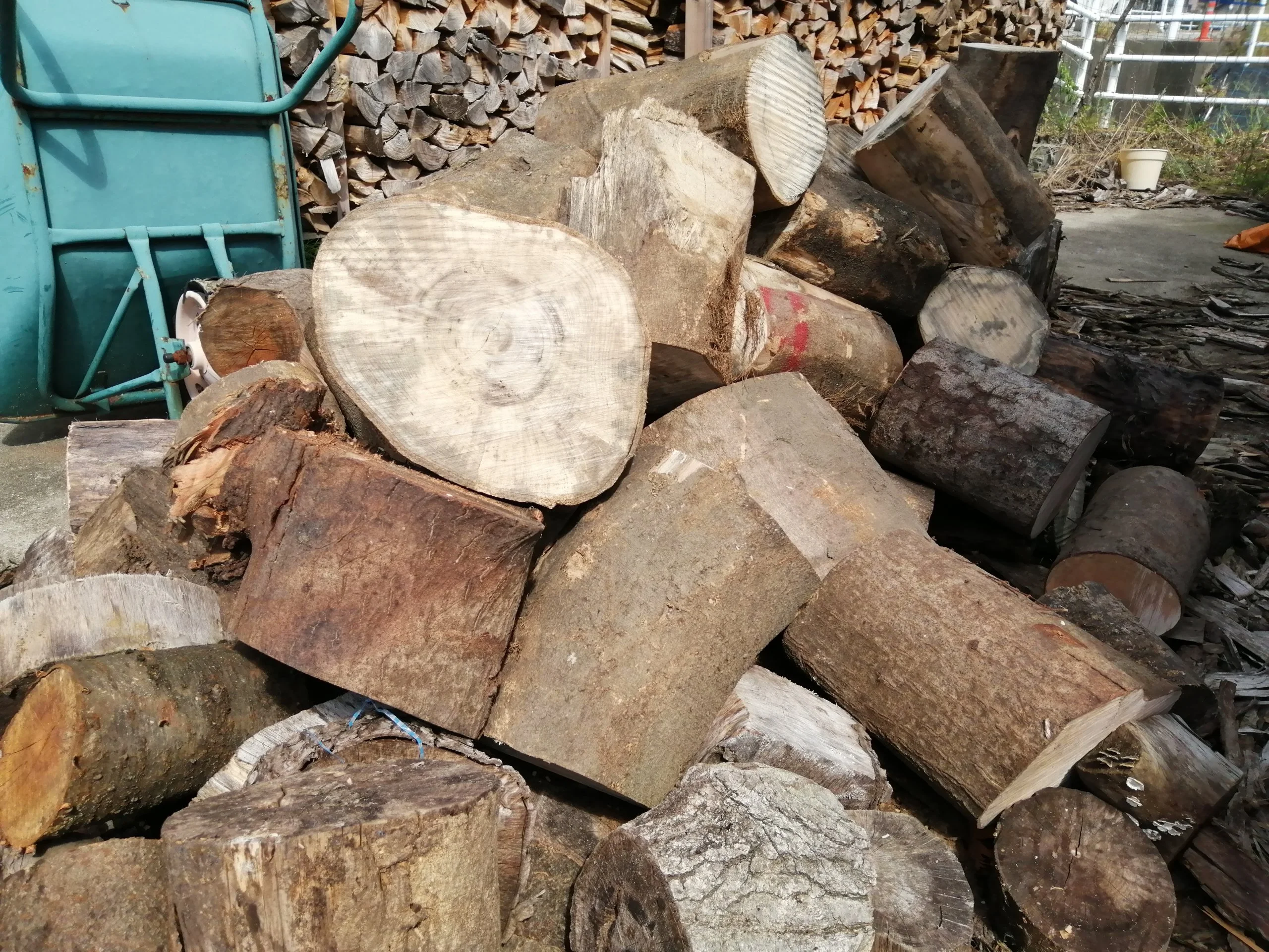 Load of good wood.