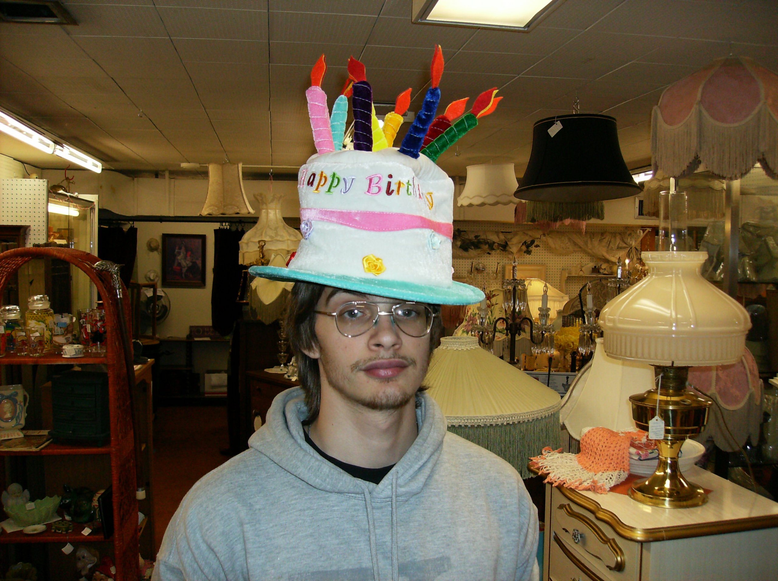 on my 18th birthday at a antique shop here in puyallup wa