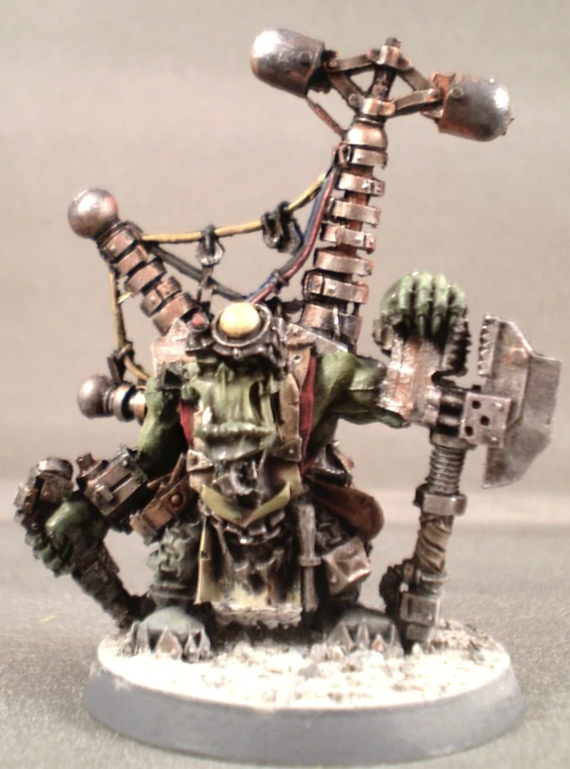 Ork Big Mek with Kustom Force Field (Warhammer 40.000)